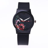 Quartz Wristwatches Simple   Round Women Watch