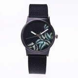 Quartz Wristwatches Simple   Round Women Watch