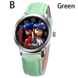 New arrive Miraculous Ladybug Watches Children