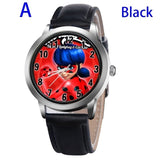 New arrive Miraculous Ladybug Watches Children