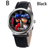 New arrive Miraculous Ladybug Watches Children