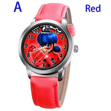 New arrive Miraculous Ladybug Watches Children