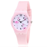 New Silicone Candy  Color Student Watch